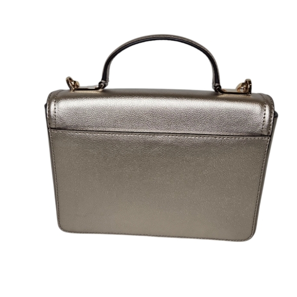 Kate Spade Patterson Drive Embellished Maisie Metallic Blush Crossbody Bag - Picture 3 of 11